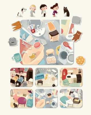 Nasza Księgarnia Pucio Gdzie to położyć układanka