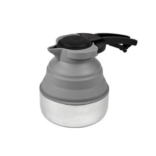 PLATINET SILICONE FOLDABLE CAMPING KETTLE CZAJNIK TURYSTYCZNY SKŁADANY 1,8 L GREY [46300]