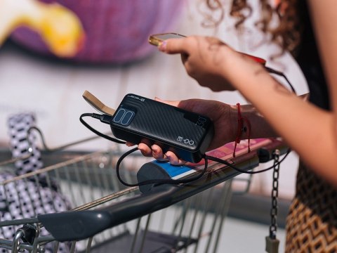 TRACER POWERBANK BLAZE 30000MAH 65W CZARNY