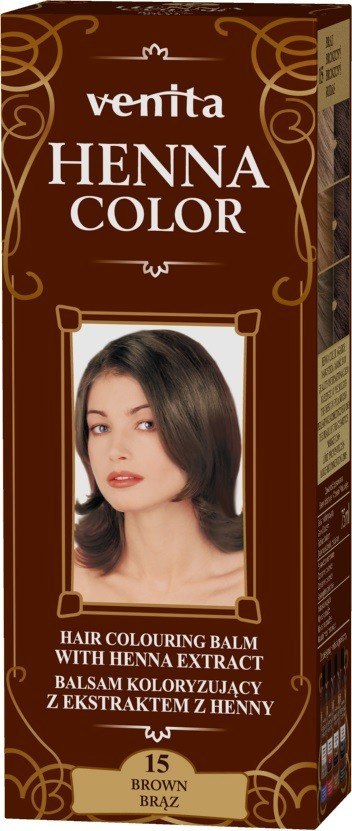 VENITA Henna Color Balsam koloryzujący z ekstraktem z Henny - 15 Brąz 1op.