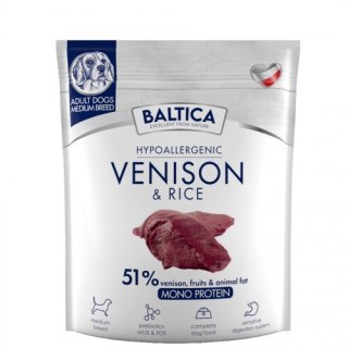 BALTICA NUTRACEUTIC Hypoallergenic Venison & rice M 1kg