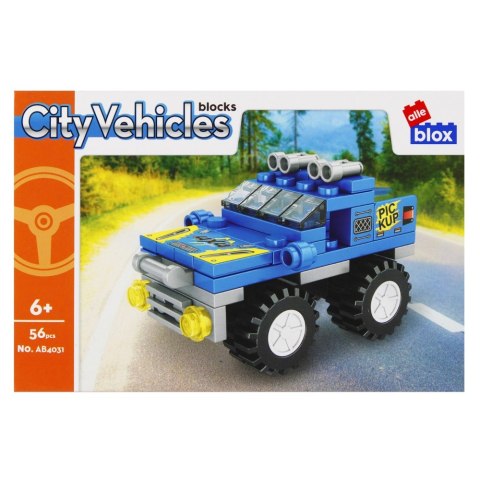 Klocki konstrukcyjne 56 elementów City Terenówka alleBLOX 525208