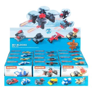 Klocki konstrukcyjne 9x7x5 Pojazdy MEGA CREATIVE 456246