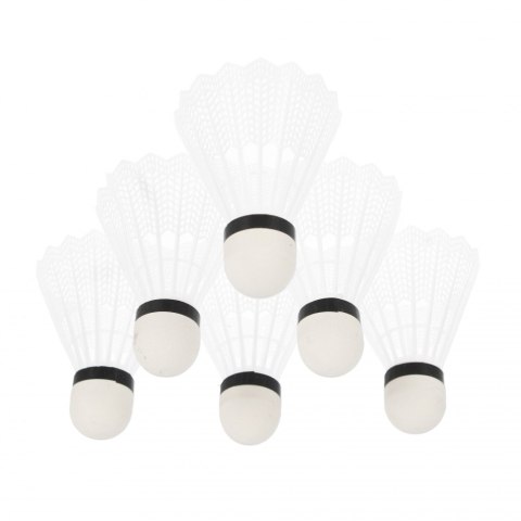 Lotki do badmintona białe 6szt MEGA CREATIVE 532468