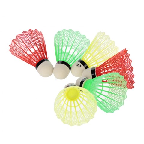 Lotki do badmintona kolorowe 6szt MEGA CREATIVE 532469