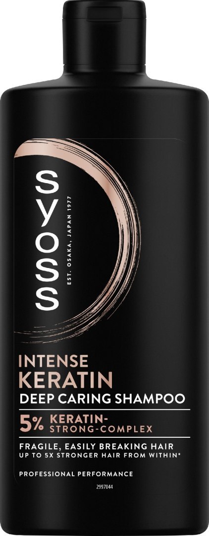SYOSS Keratin Szampon wygładzający do włosów łamliwych 440 ml
