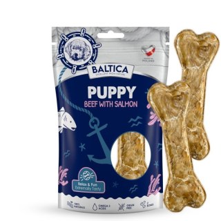 BALTICA EXCELLENT Bone Snack Puppy Beff & Salmon 2szt