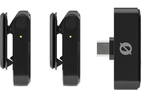 RODE Wireless Micro - 2-kanałowy cyfrowy system bezprzewodowy (USB-C, Czarny)