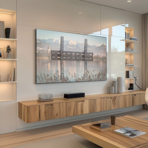 Uchwyt ścienny do telewizora Maclean MC-862 (ścienne; 26" - 55"; max. 40kg)