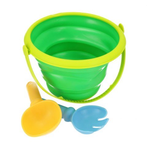 Wiaderko do piasku składane z akcesoriami MEGA CREATIVE 577924