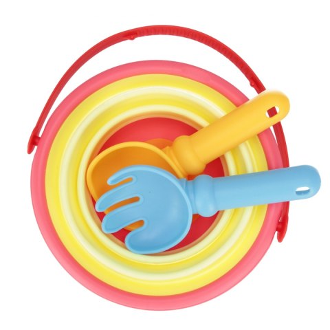 Wiaderko do piasku składane z akcesoriami MEGA CREATIVE 577924