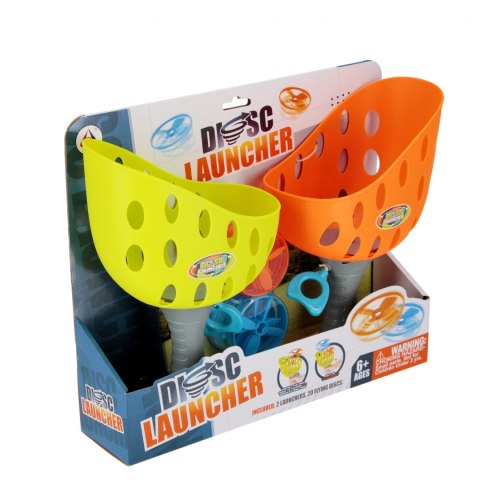 Gra Latający spodek Wyrzutnia op.2 szt. MEGA CREATIVE 553191