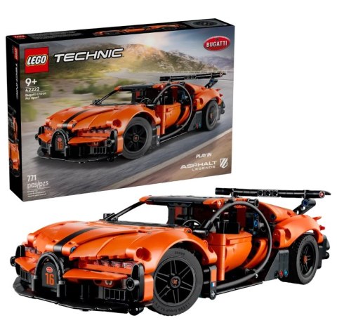 KLOCKI KONSTR LEGO 42222 TECHNIC BUGATTI CHIRON