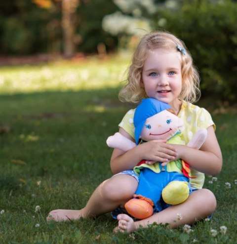 LALKA SZMACIANA KEIKI 42CM B/C