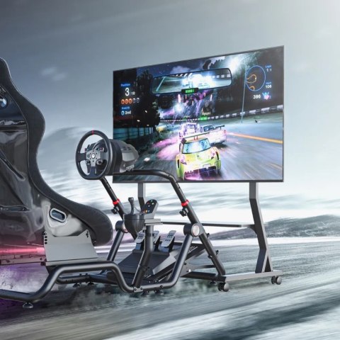 TECHLY STOJAK MOBILNY TV 45-90"KG DO 60KG REGULOWANY PÓŁKA AV