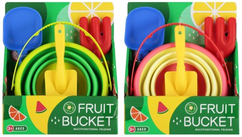 Wiaderko do piasku składane z akcesoriami MEGA CREATIVE 578125