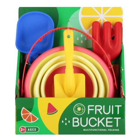 Wiaderko do piasku składane z akcesoriami MEGA CREATIVE 578125