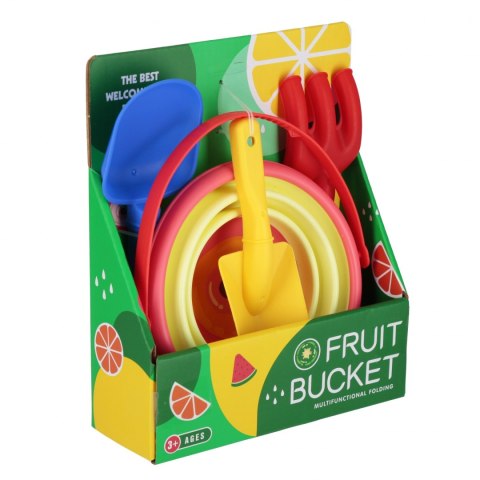 Wiaderko do piasku składane z akcesoriami MEGA CREATIVE 578125