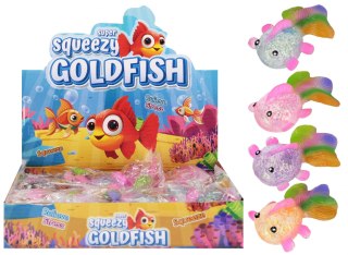 Zabawka wyciskana Rybka 6cm brokatowa MEGA CREATIVE 578256