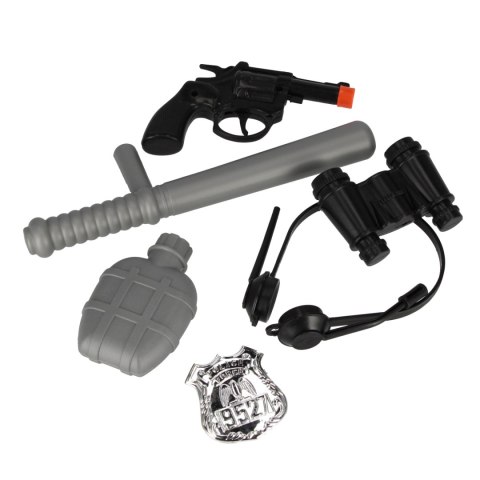 Zestaw Policja pistolet z dzwiekiem MEGA CREATIVE 545715