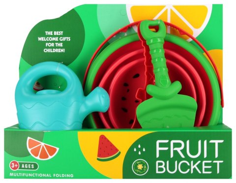 Wiaderko do piasku składane z akcesoriami MEGA CREATIVE 577444