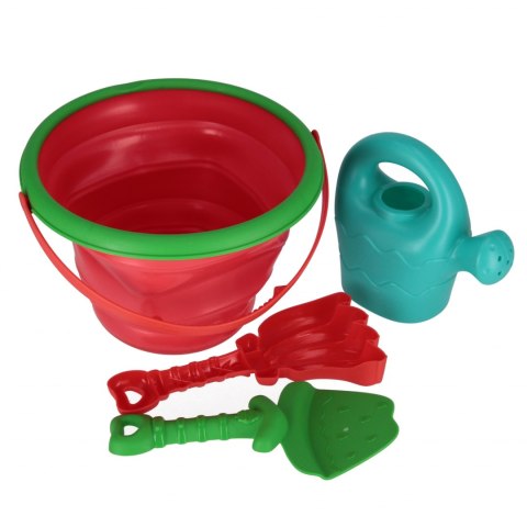 Wiaderko do piasku składane z akcesoriami MEGA CREATIVE 577444