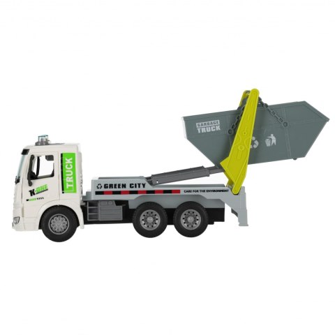 Auto ciężarowe Śmieciarka na baterie światło/dźwięk MEGA CREATIVE 577470