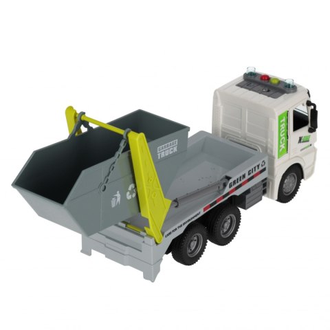 Auto ciężarowe Śmieciarka na baterie światło/dźwięk MEGA CREATIVE 577470