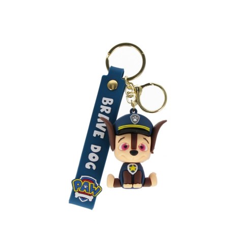 Brelok gumowy 5 cm Pies z opaską A 12 TRIFOX B-3602