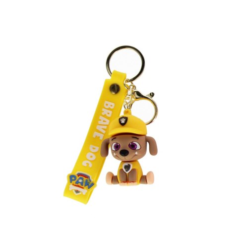 Brelok gumowy 5 cm Pies z opaską A 12 TRIFOX B-3602