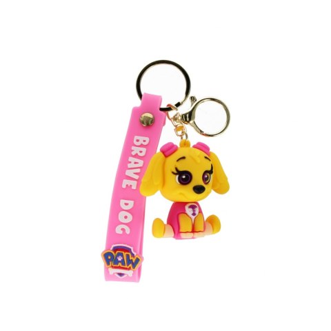 Brelok gumowy 5 cm Pies z opaską A 12 TRIFOX B-3602