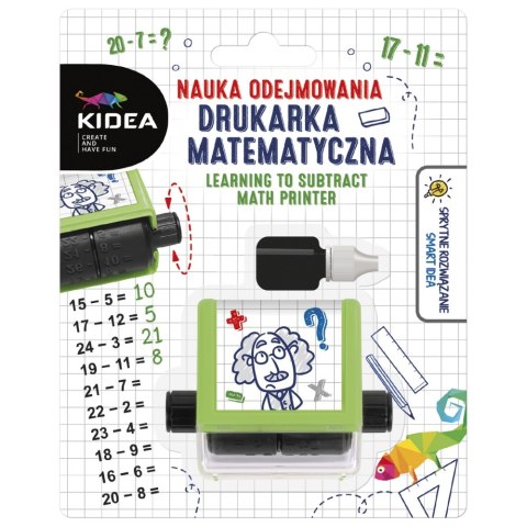 DRUKARKA MATEMATYCZNA NAUKA ODEJMOWAN KIDEA B