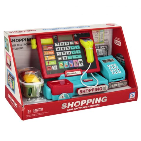 Kasa sklepowa na baterie z akcesoriami MEGA CREATIVE 543465