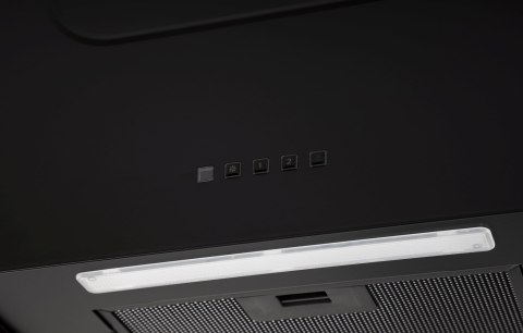 OKAP WK-12 CARMEN CZARNY MAT T800 - LINIOWY LED