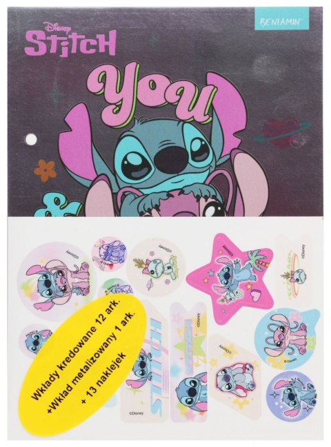 Wkład do segregatora A5/13 kartek Stitch BENIAMIN 146981 BEN