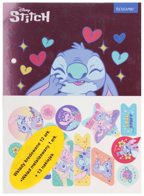 Wkład do segregatora A5/13 kartek Stitch BENIAMIN 147018 BEN