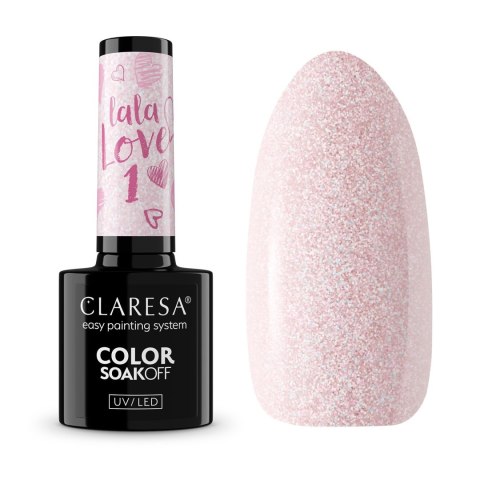 CLARESA Lakier hybrydowy La La Love 1 5ml