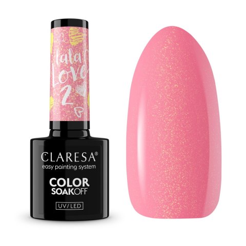 CLARESA Lakier hybrydowy La La Love 2 5ml