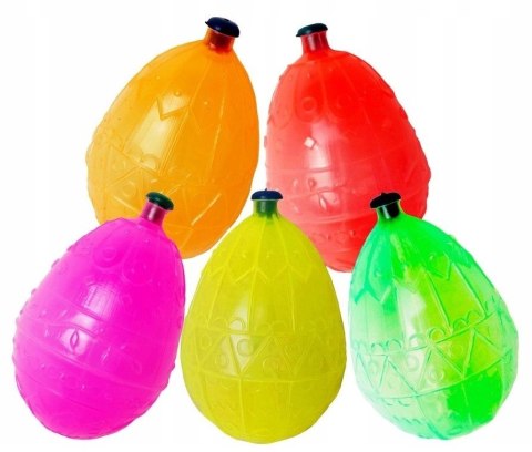 Dyngusówka Jajko 9cm mix kolor Wielkanoc FOL A 25 DIK DYN.JA.DUZ