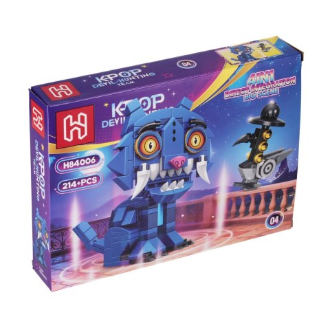 Klocki konstrukcyjne 214 elementów K-Pop Demon Hunters TRIFOX B-4003