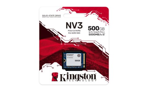 Kingston DYSK SSD 500G NV3 M.2 2230 PCIe 4.0 NVMe