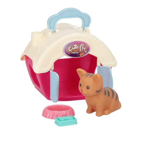 Kot z akcesoriami domek mix MEGA CREATIVE 576875