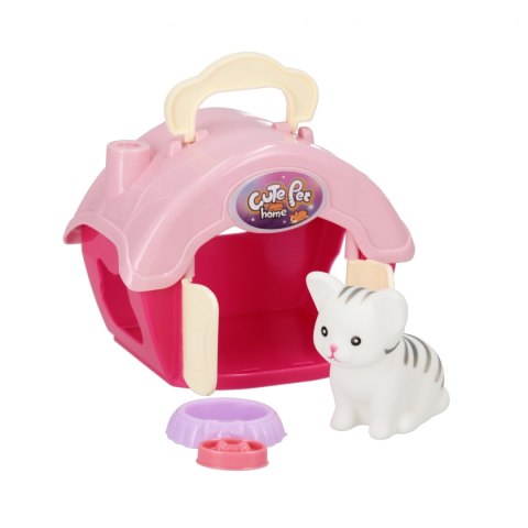 Kot z akcesoriami domek mix MEGA CREATIVE 576875