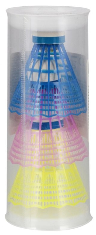 Lotki do badmintona kolorowe świecące 3szt MEGA CREATIVE 576835