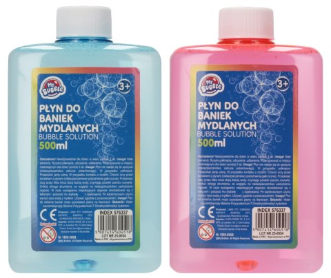 Płyn do baniek 500 ml MY BUBBLE 576337