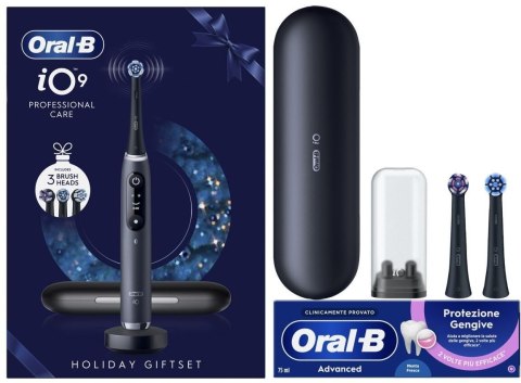 Szczoteczka elektryczna Oral-B iO9 Black +2 końcówki