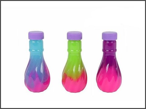 Żel w butelce 120gram 13cm 3-kolory Glamour