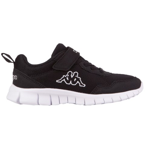 Buty dla dzieci Kappa Valdis K czarno-białe 260982K 1110 Buty dla dzieci Kappa Valdis K czarno-białe 260982K 1110