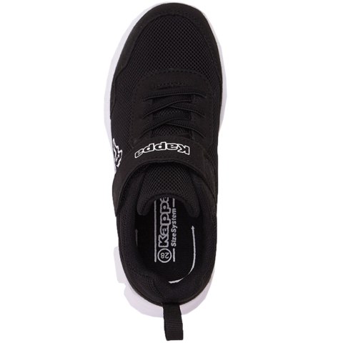 Buty dla dzieci Kappa Valdis K czarno-białe 260982K 1110 Buty dla dzieci Kappa Valdis K czarno-białe 260982K 1110