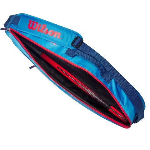 Torba tenisowa Wilson Junior 3PK niebiesko-czerwona WR8023902001 Torba tenisowa Wilson Junior 3PK niebiesko-czerwona WR8023902001